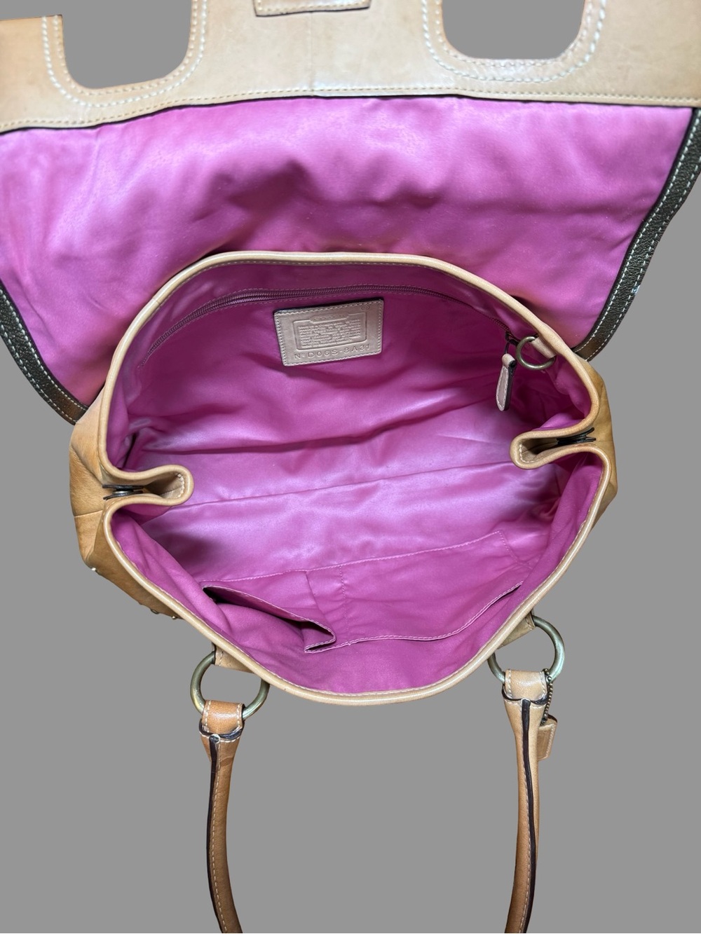 ✨ RARE Vintage Coach Soho Studded Swarovski Crystal Flap Satchel Bag (8A31) ✨ - Picture 7 of 9